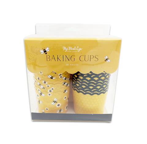 Bee Baking Cups 36
