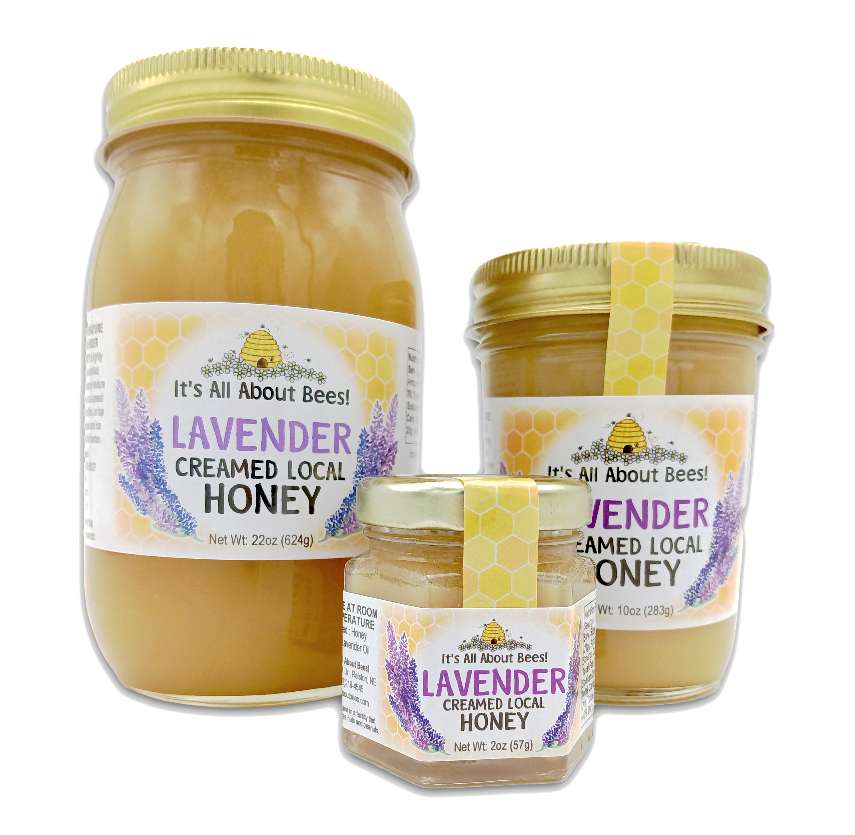Creamed Honey Lavender – It's All About Bees!