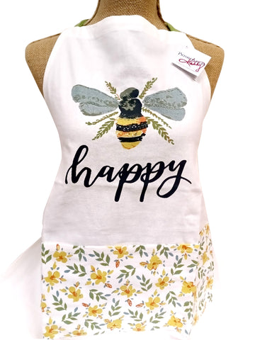 Kitchen Apron Bee Happy