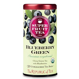 Tea Green Organic Blueberry