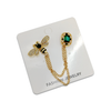 Brooch Small Bee/Jewel with Chains