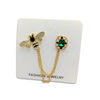Brooch Small Bee/Jewel with Chains