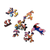Toy Puzzle Wooden Flower Cat