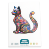 Toy Puzzle Wooden Flower Cat