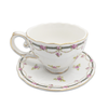 Cup Mug Petite Fleur Tiny Roses Gold Trim