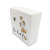 Bee Kind Ceramic 4" Square
