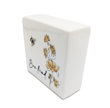 Bee Kind Ceramic 4" Square