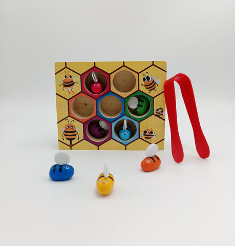 Toddler Toy Wooden Bee Sorter