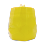 Cookie Jar Yellow with Bee on White Top