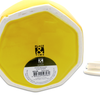 Cookie Jar Yellow with Bee on White Top