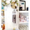 Wind Chime Copper with Bees and Honeycomb