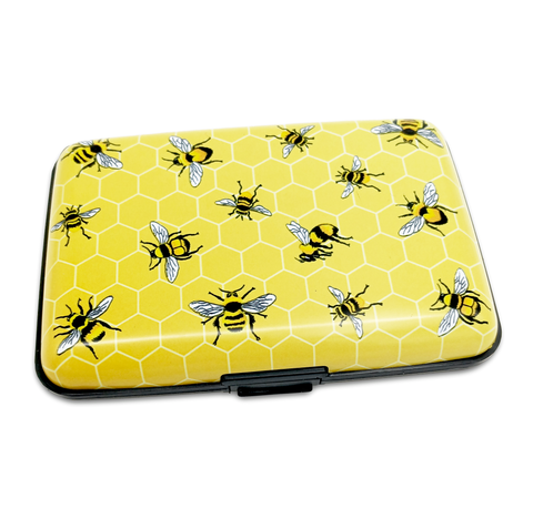 Bees Armored Wallet Credit Card Caddy