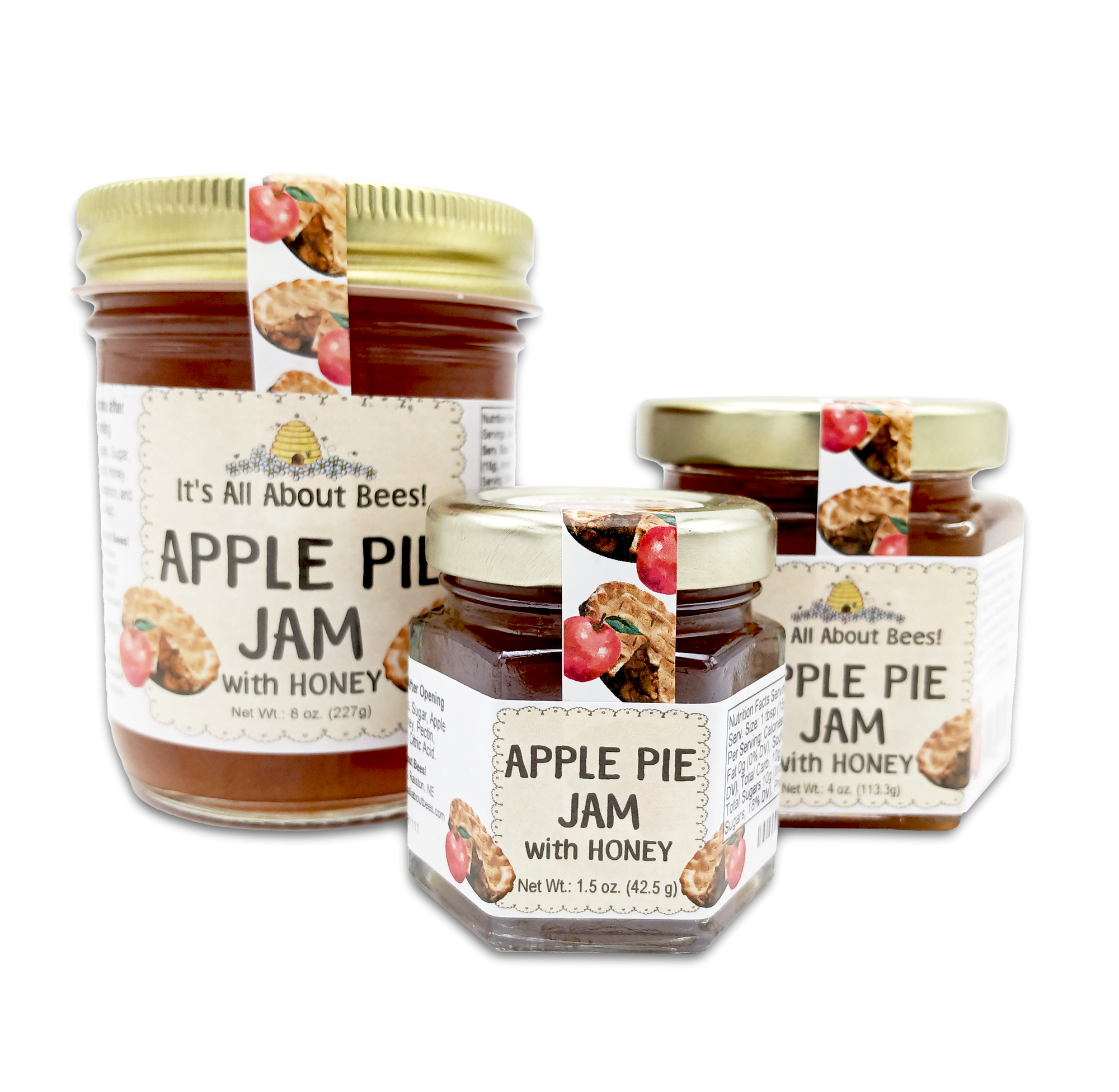 Jam Apple Pie With Honey