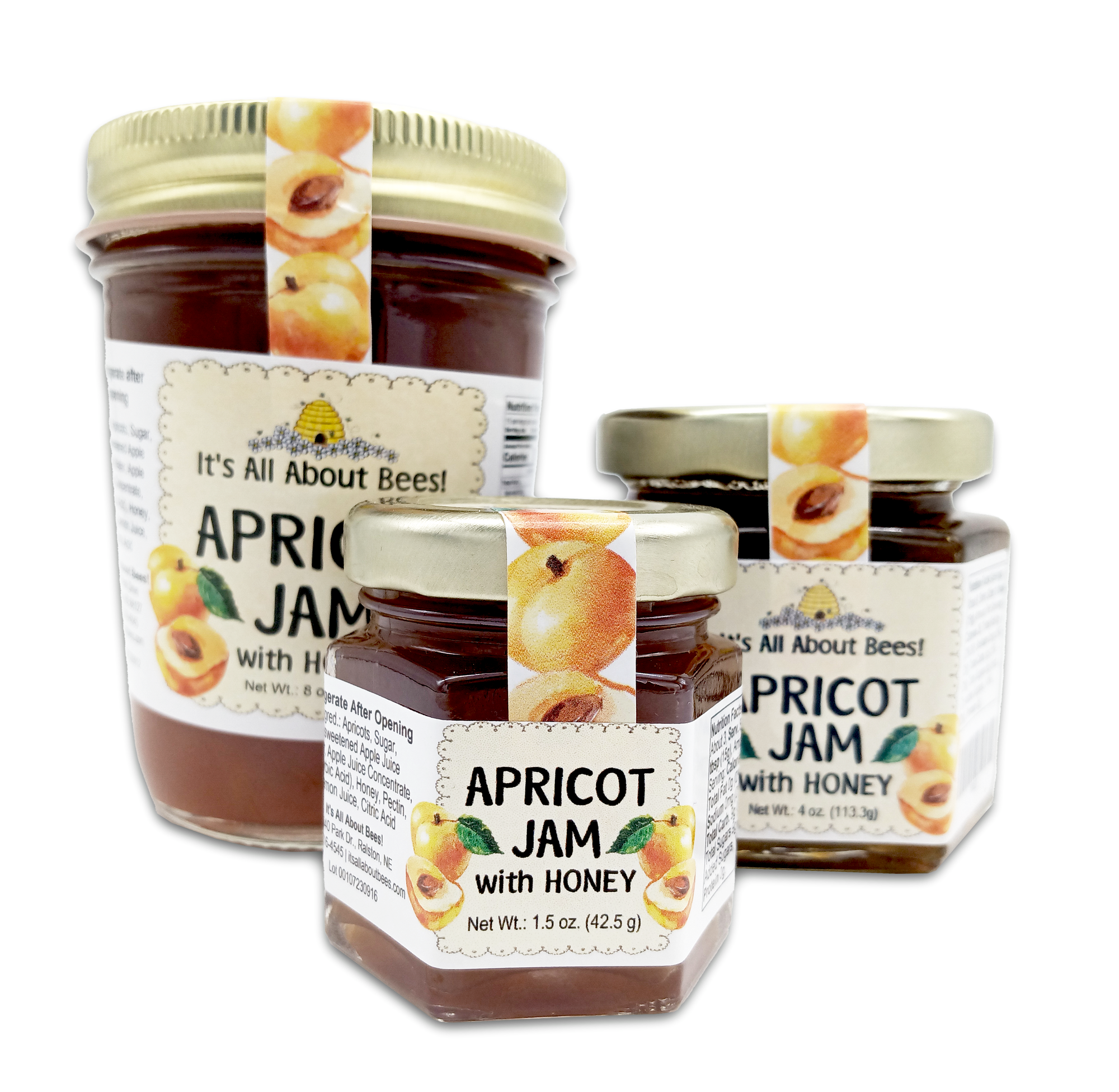 Jam Apricot With Honey