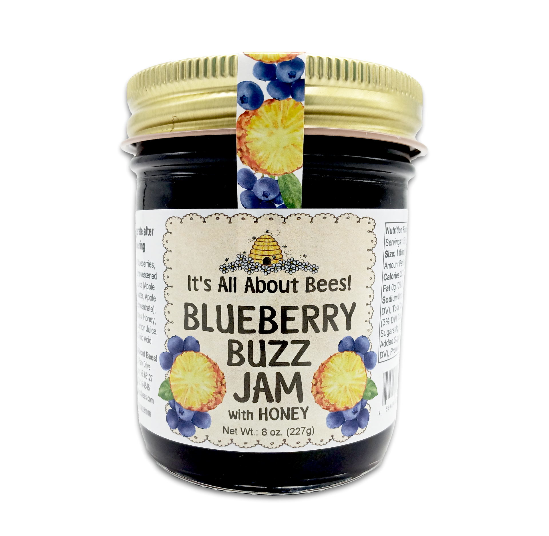 ALEXIASTAM Nia Blueberry Jam×Howdy Honey Jam Blueberry Buzz With Honey – It's All About Bees!