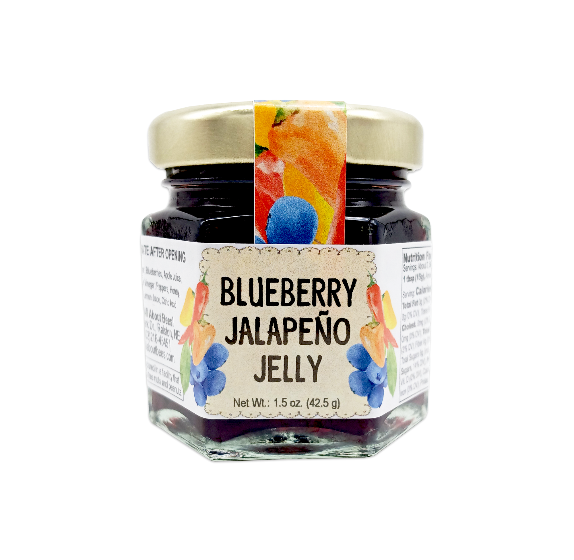 Pepper Jelly Blueberry Jalapeño With Honey