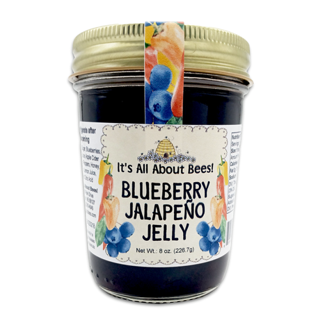Pepper Jelly Blueberry Jalapeño With Honey
