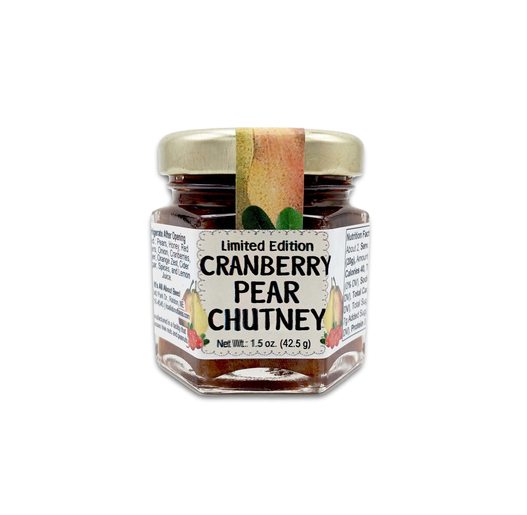 Chutney Cranberry Pear With Honey