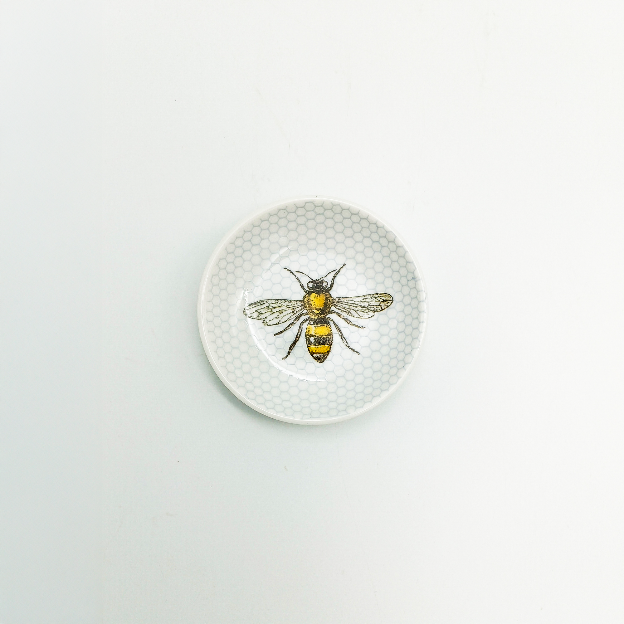 Dish With Bees and Honey