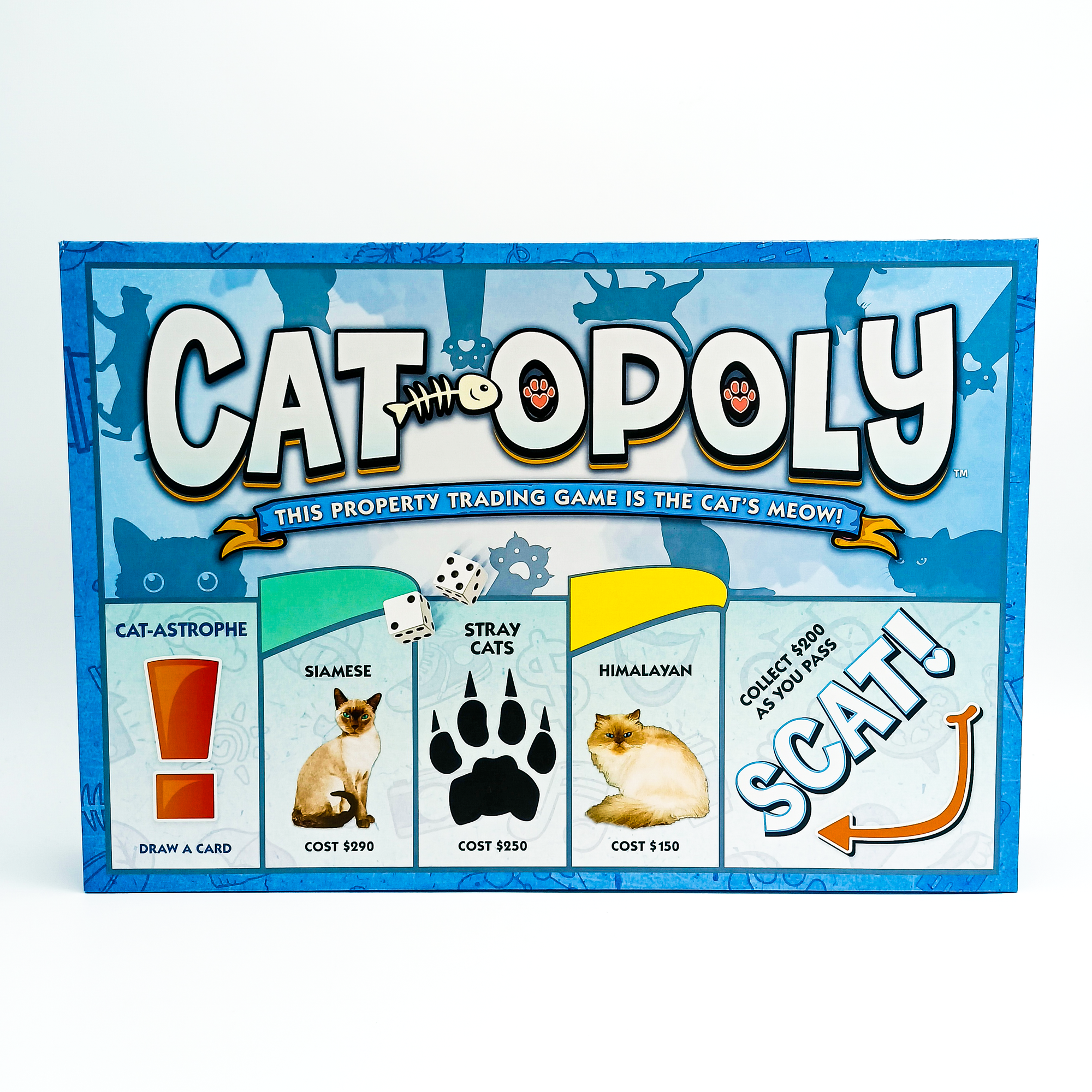 Game Cat-Opoly Board Game