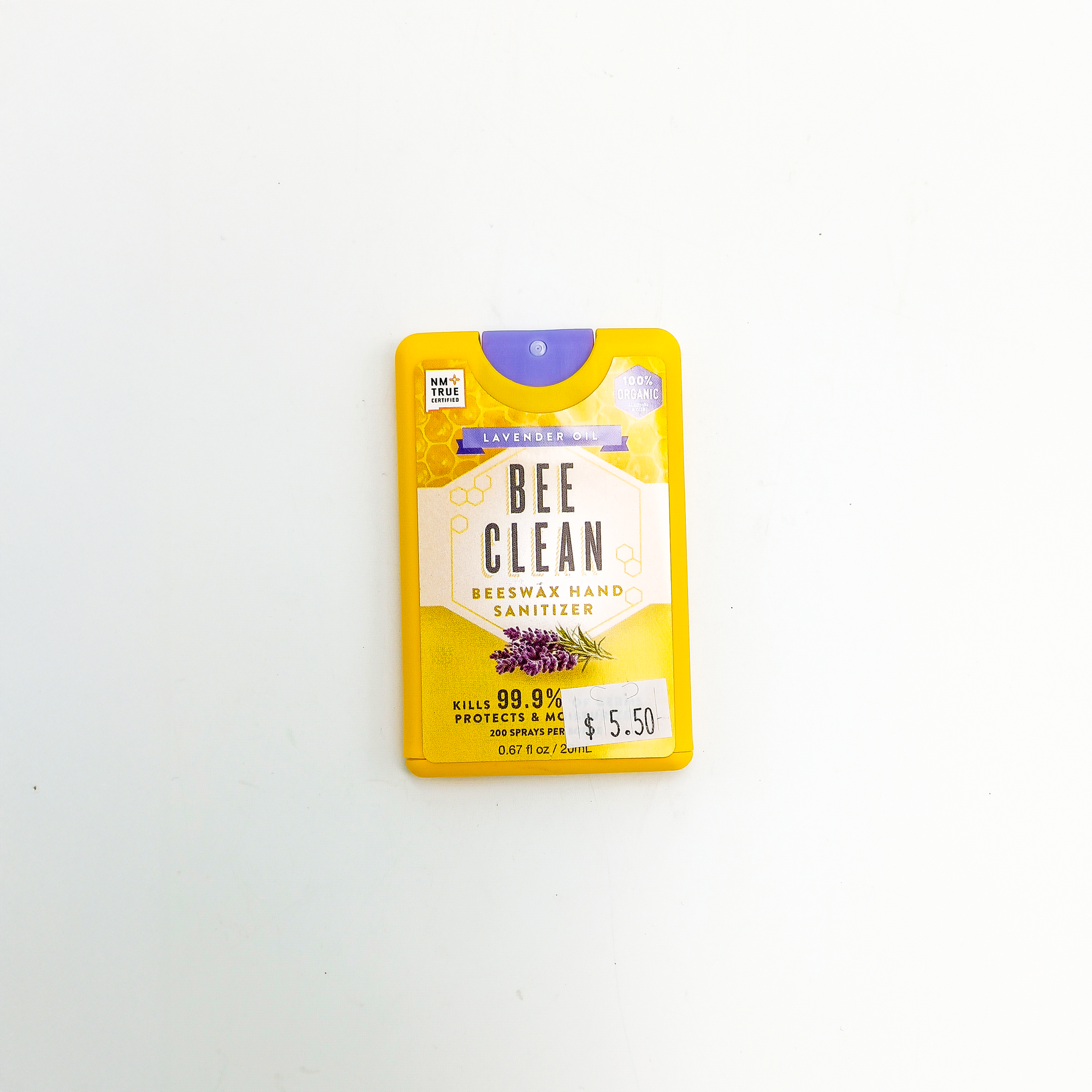 Hand Sanitizer Bee Clean Lavender