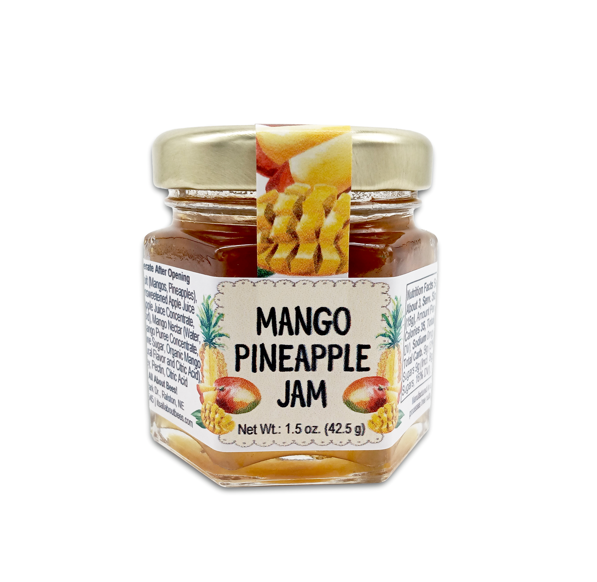 Jam Mango Pineapple With Honey