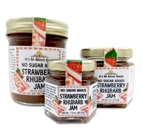 Jam No Added Sugar Strawberry Rhubarb Jam