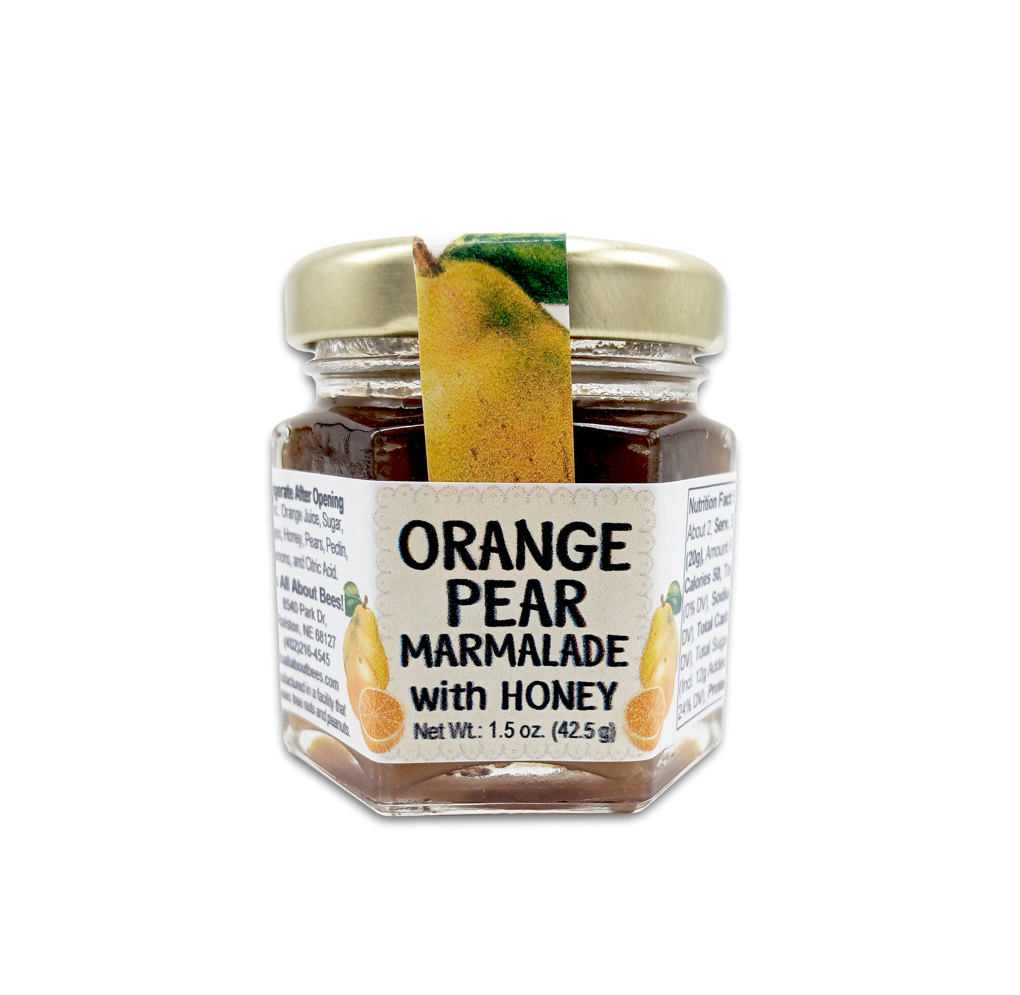 Marmalade Orange Pear With Honey