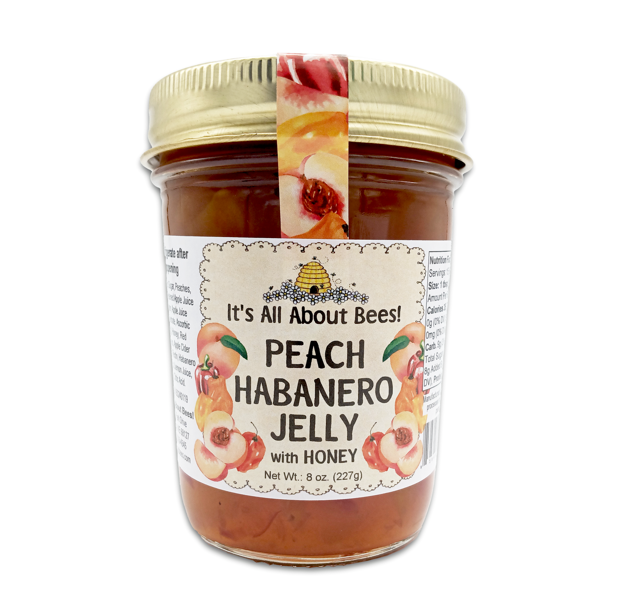Pepper Jelly Peach Habanero With Honey