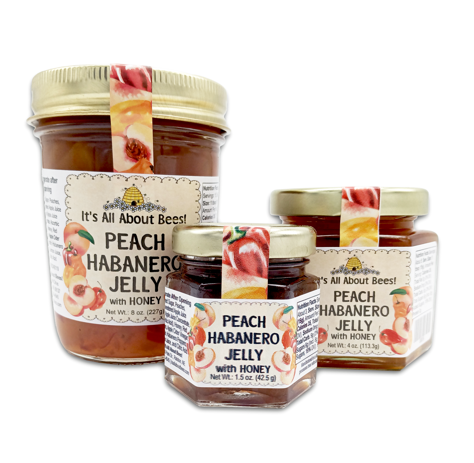 Pepper Jelly Peach Habanero With Honey