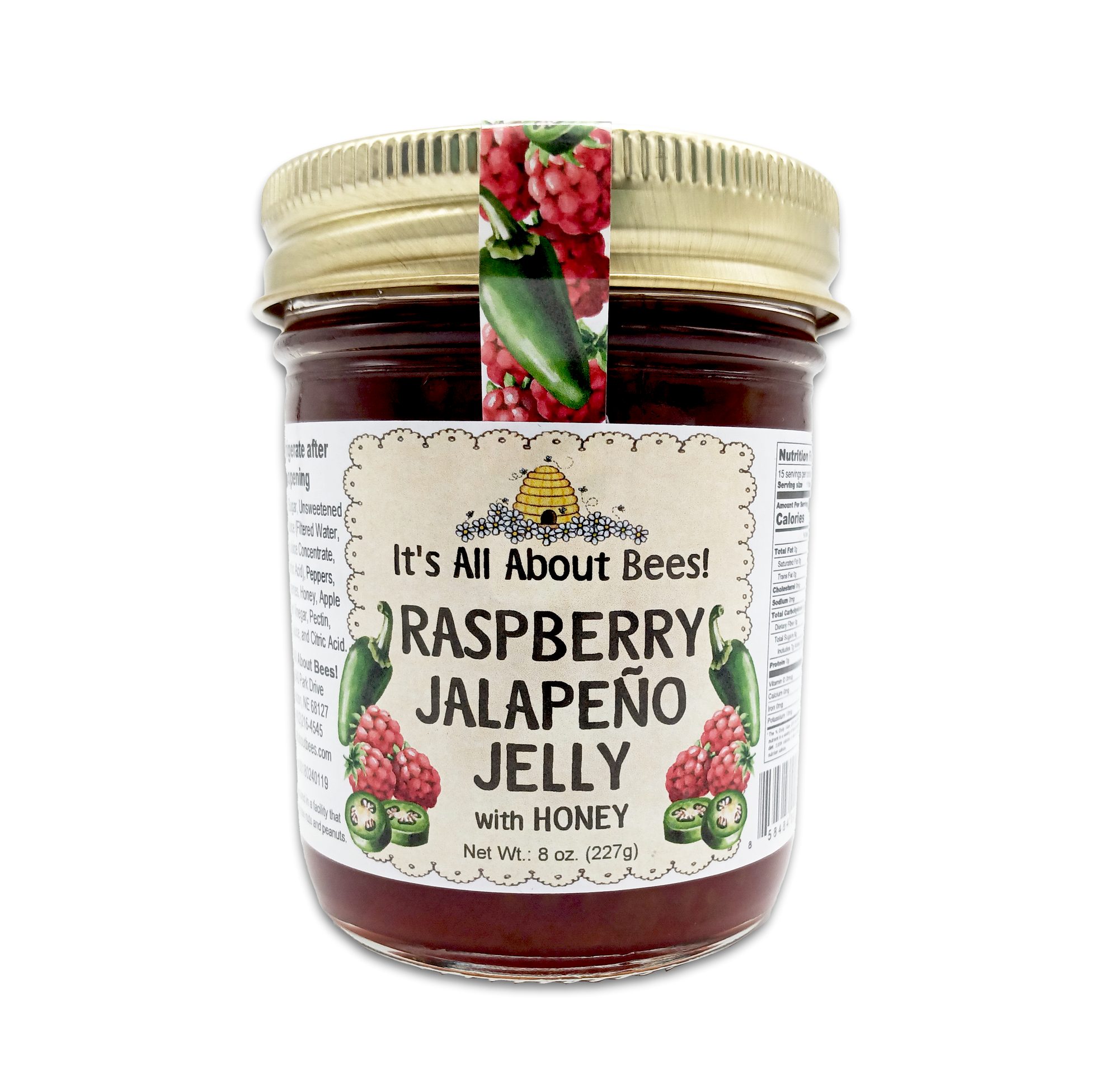 Pepper Jelly Raspberry Jalapeño With Honey