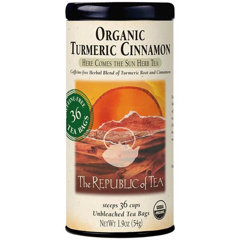 Tea Herbal Organic Turmeric Cinnamon