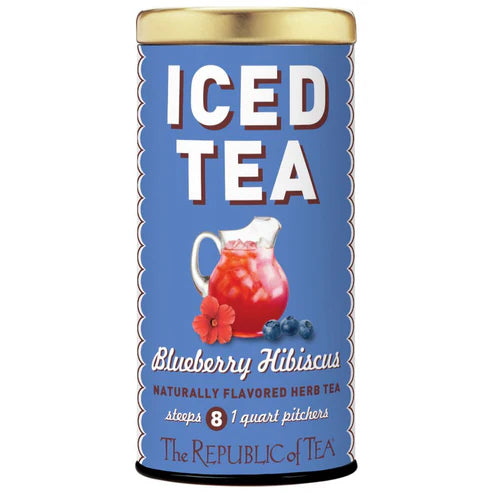 Tea Iced Tea Blueberry Hibiscus