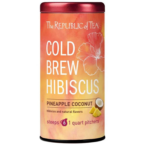 Tea Hibiscus Pineapple Coconut Cold Brew