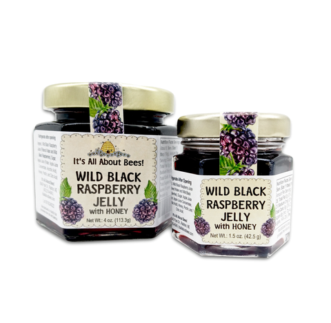 Jelly Wild Black Raspberry With Honey