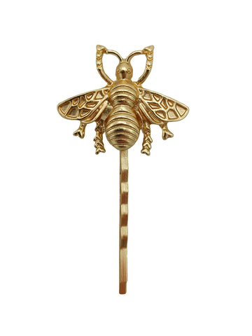 Jewelry Bee Hair Pin Gold Color