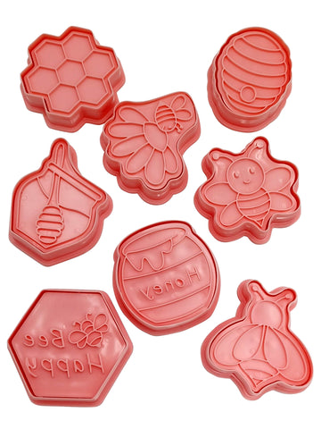 Kitchen Cookie Cutters & Stamps Bees And Honey