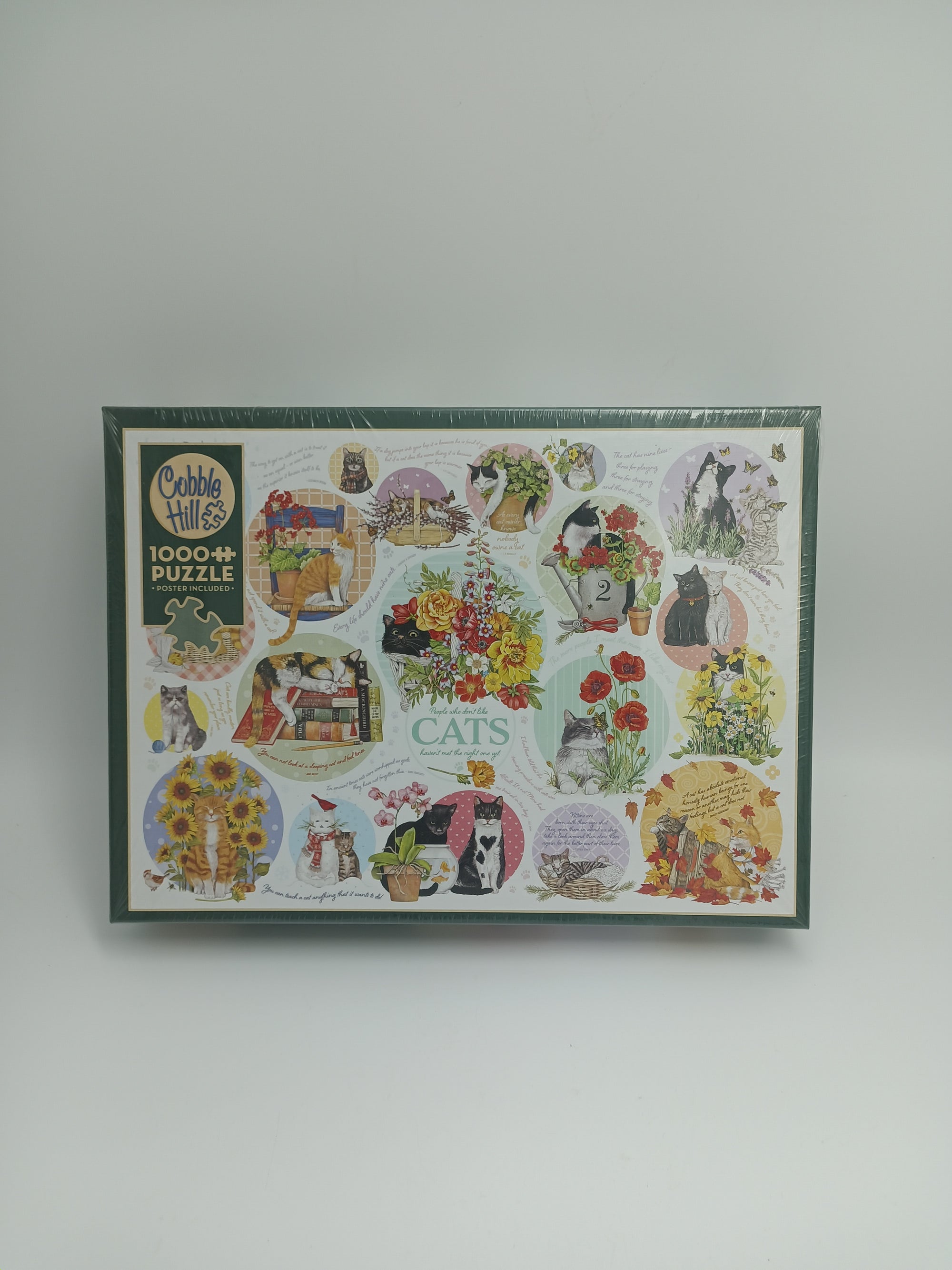 Puzzle Cat Thoughts 1000 pc
