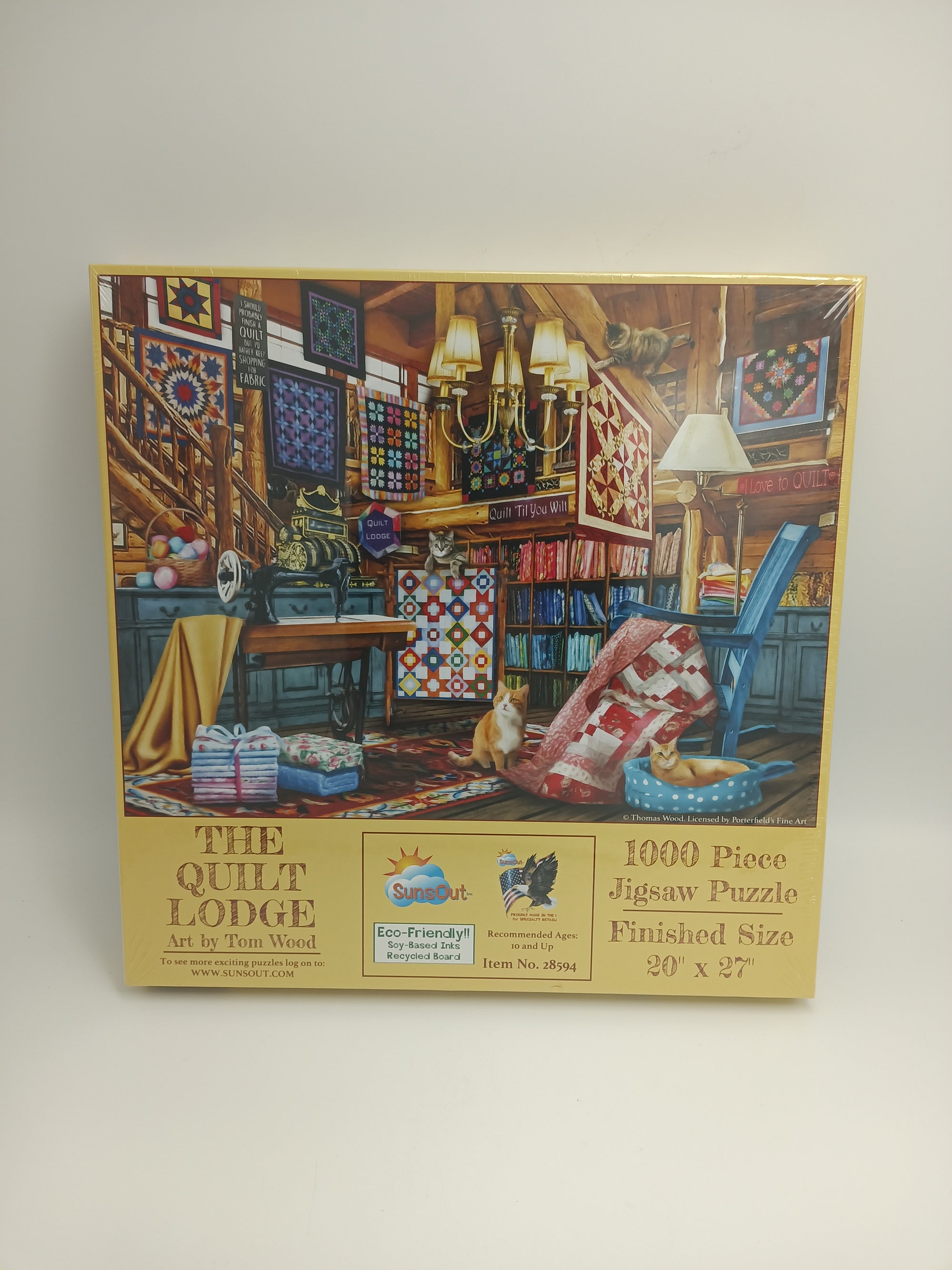 Puzzle The Quilt Lodge 1000 pc