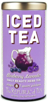 Tea Iced Blueberry Lavender
