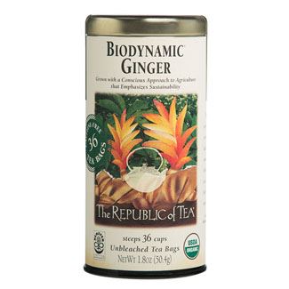 Tea Biodynamic Organic Ginger Herbal