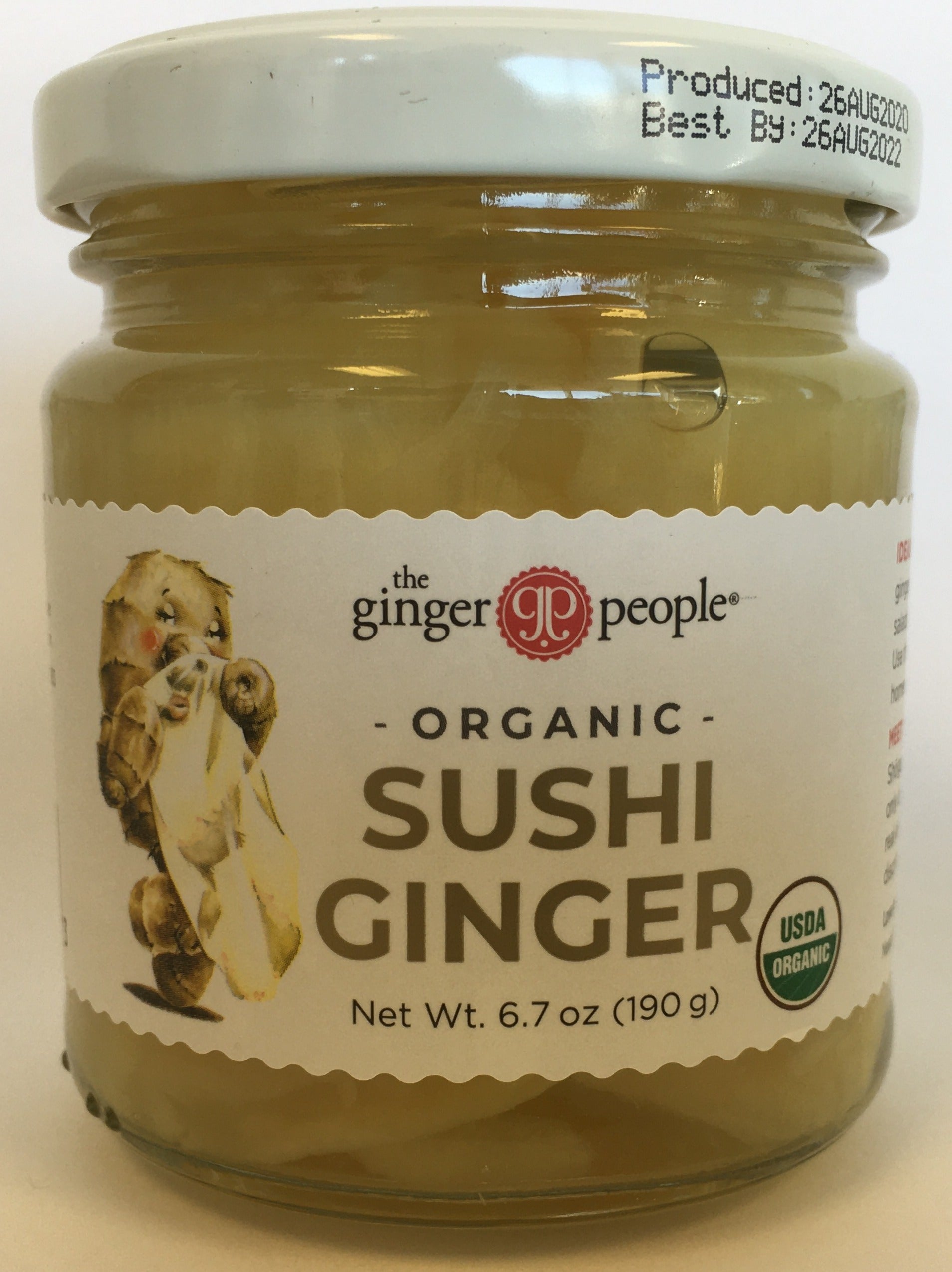 The Ginger People Organic Sushi Ginger 6.7 oz