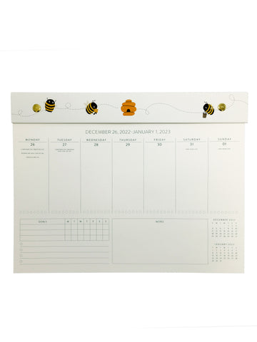 Planner Calendar Desk Pad 2023
