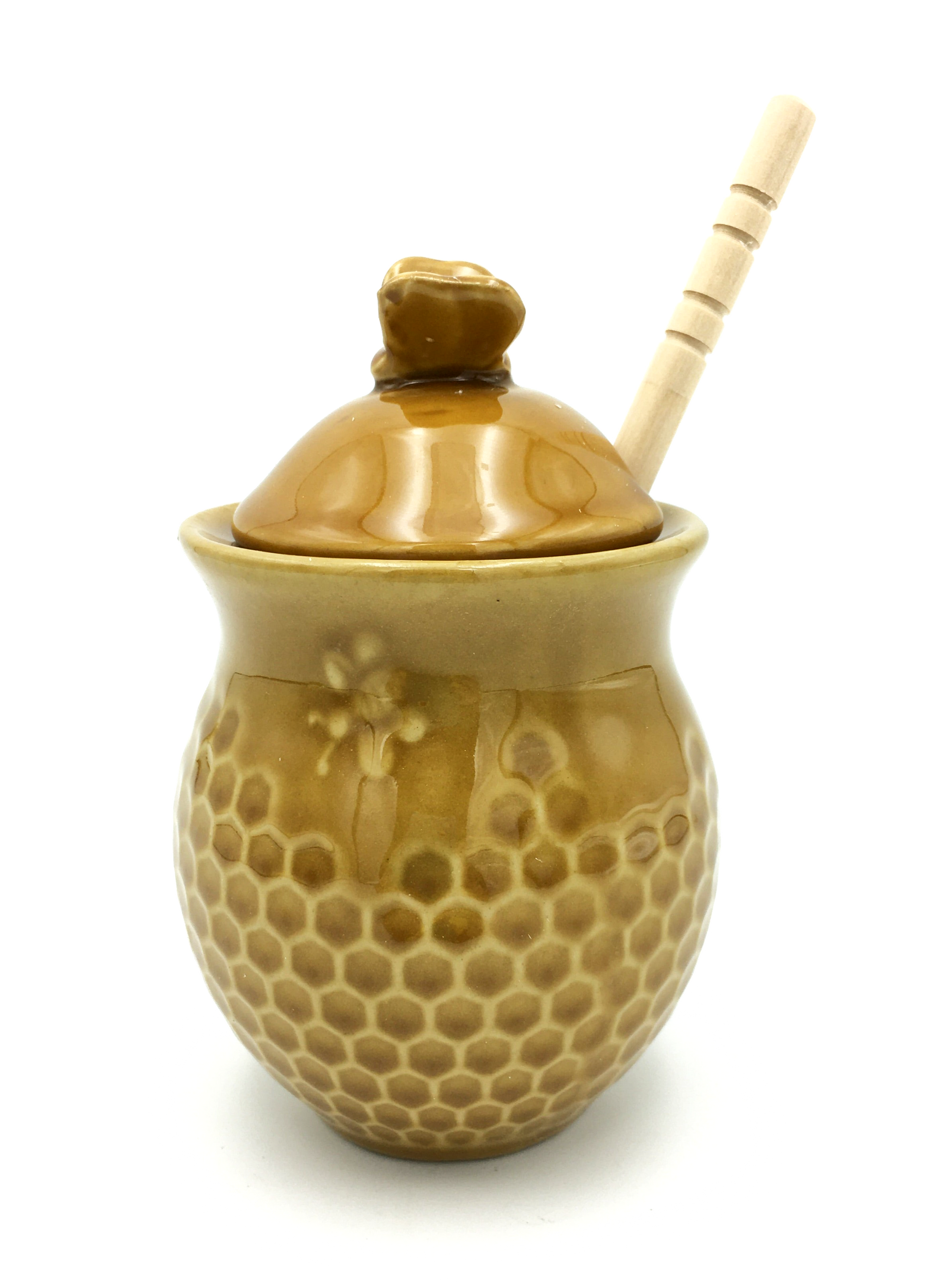 Honeypot Bee Honeycomb with Dipper