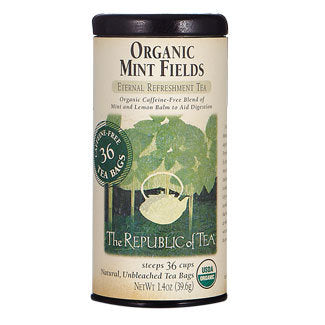 Tea Herbal Organic Mint Fields